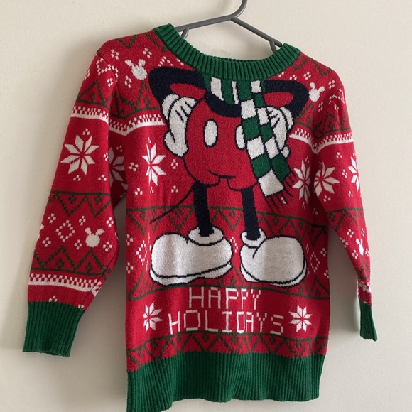 Disney Mickey Mouse Knit Holiday Sweater - Picture 6 of 9